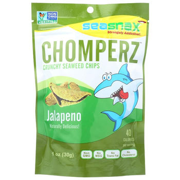 SeaSnax - Chomperz Crunchy Seaweed Crisps, 1oz | Multiple Flavors