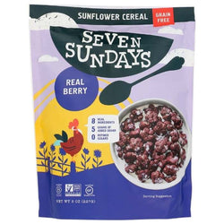 Seven Sundays - Grain-Free Sunflower Cereal, 8oz | Multiple Flavors