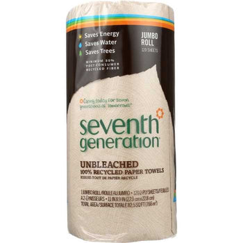 Seventh Generation - Unbleached Paper Towels | Multiple Sizes