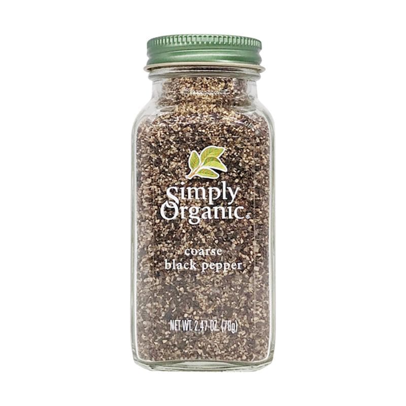 Simply Organic - Coarse Black Pepper, 2.47oz