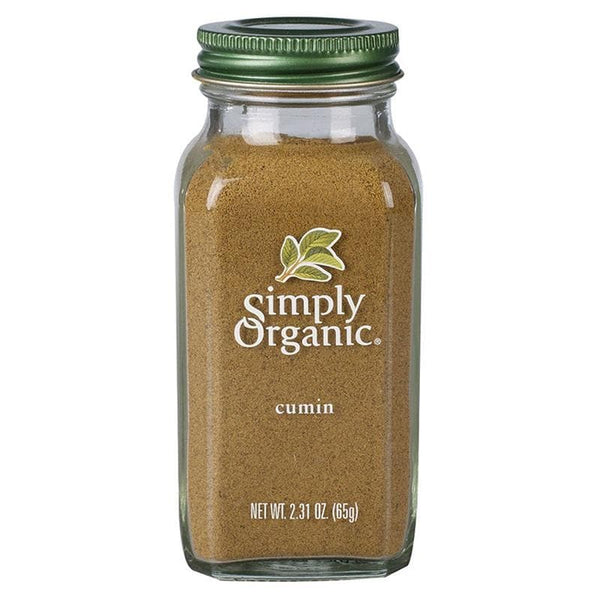 Simply Organic - Organic Cumin, 2.31oz – Vegan Essentials Online Store