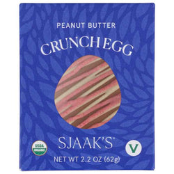 Sjaak's - Peanut Butter Crunch Egg, 2.2oz | Multiple Flavors