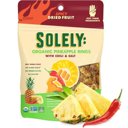 Solely - Organic Pineapple Rings With Chili & Salt, 2.8oz