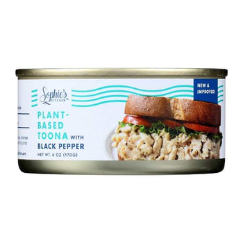 Sophie's Kitchen - Vegan Toona Black Pepper, 6oz