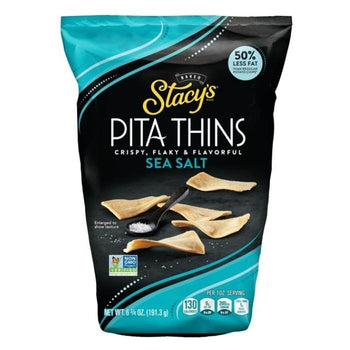 Stacy's Pita Chips - Sea Salt Pita Thins, 6.75oz