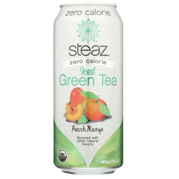 Steaz - Iced Green Tea Peach Mango, 16oz