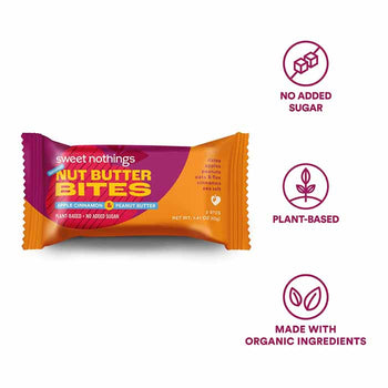 Sweet Nothings - Nut Butter Bites, 1.4 oz | Multiple Flavors