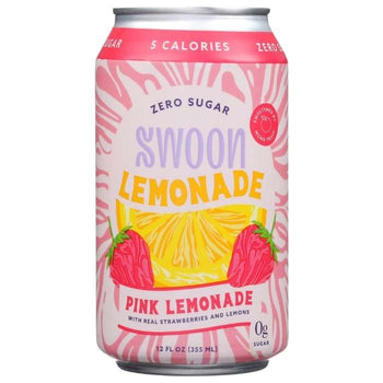 Swoon - Zero Sugar Pink Lemonade, 12fl oz