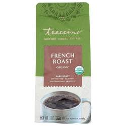 Teeccino - French Roast Chicory Herbal Coffee, 11oz