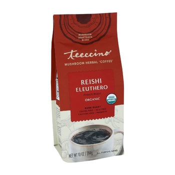 Teeccino - Mushroom Herbal 'Coffee', 10oz | Multiple Blends