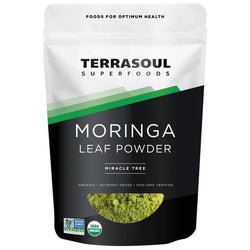 Terrasoul Superfoods - Organic Moringa Leaf Powder, 4oz