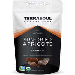 Terrasoul Superfoods - Organic Sun-Dried Apricots, 32oz