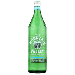 The Mountain Valley - Sparkling Spring Water In Glass, 33.8 fl oz