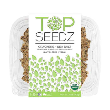 Top Seedz - Crackers, 5oz | Multiple Flavors – Vegan Essentials Online ...