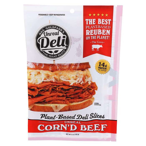 Unreal Deli Plant-Based Vegan Steak Slab 4 lb. - 2/Case