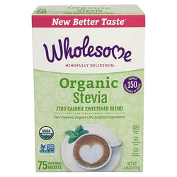 Wholesome - Organic Stevia Packets, 2.65oz