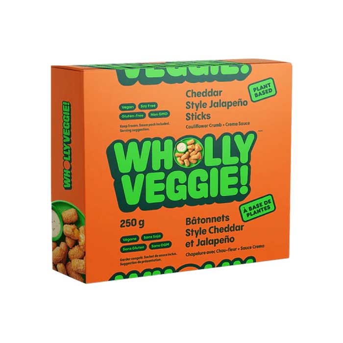 Wholly Veggie - Jalapeno Cheddar Sticks, 8.8oz