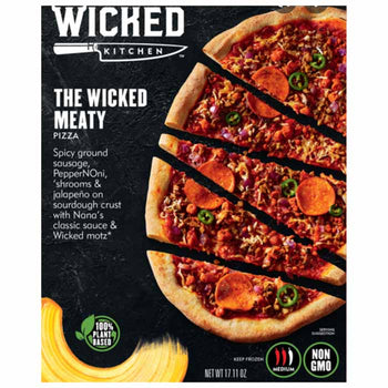 Wicked Kitchen - The Wicked Meaty Pizza, 17.11oz