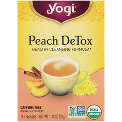 Yogi Tea - Peach Detox, 16 Bags, 1.1oz