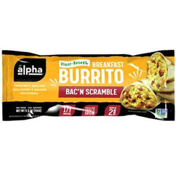 Alpha Breakfast Burrito by Alpha Foods - Bac'n Scramble