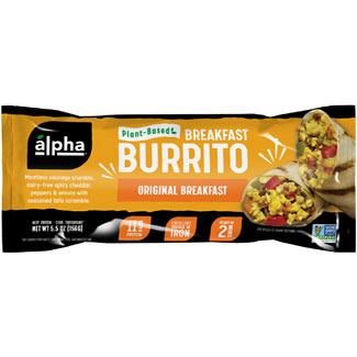 Alpha Breakfast Burrito by Alpha Foods - Original