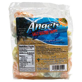 Angel's Tropical Salt Water Taffy by Florida Candy Factory