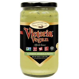 Arugula Pesto Alfredo Sauce by Victoria Vegan