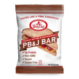 Betty Lou's Strawberry PB&J Bar