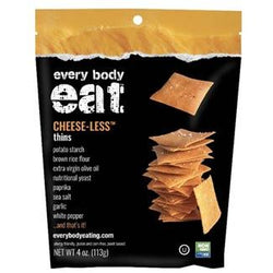 Cheese-Less Thins Crackers by Every Body Eat