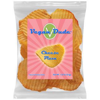 Vegan Dude Foods - Cheese Pizza Potato Chips