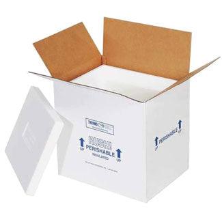 Cold Shipper Box with Biodegradable Ice Packs for ALL AT RISK ITEMS