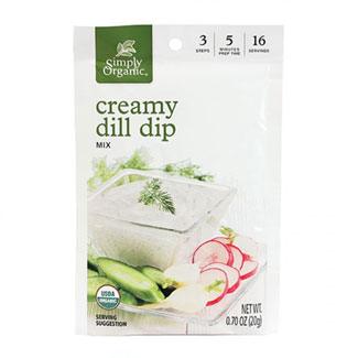 Creamy Dill Dip Mix by Simply Organic