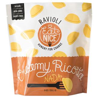 Creamy Nada Ricotta Ravioli by Eat Nice Foods