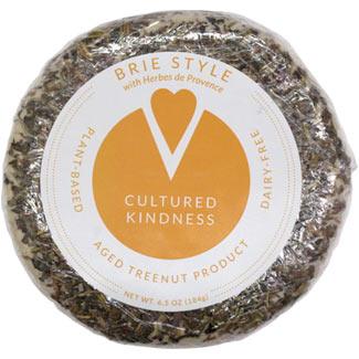 Cultured Kindness Aged Cashew Cheese - Brie style with Herbs de Provence