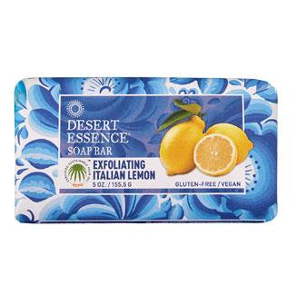 Desert Essence Bar Soap - Exfoliating Italian Lemon