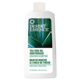 Desert Essence Tea Tree Oil Mouthwash - 8 oz. bottle