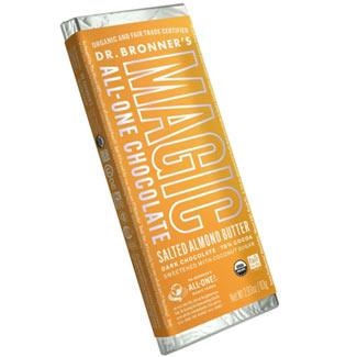Dr. Bronner's Magic All-One Chocolate Bar - Salted Almond Butter