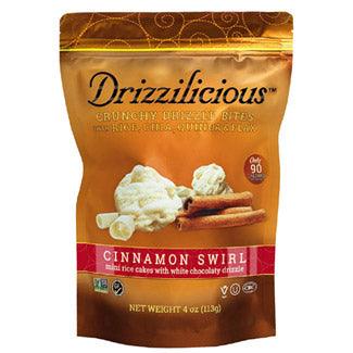 Drizzilicous Cinnamon Swirl White Chocolate Mini Rice Cakes