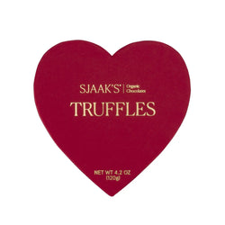 Classic Heart Valentine Box Organic Chocolate Assortment by Sjaak's