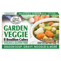 Garden Veggie Bouillon Cubes by Edward & Sons