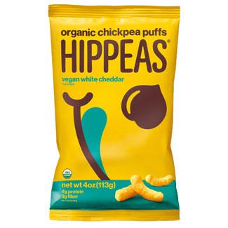 Hippeas Organic White Cheddar Chickpea Puffs - 4 oz. bag