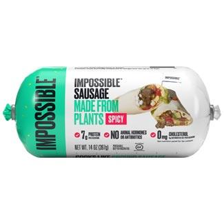 Impossible Sausage by Impossible Foods - Spicy