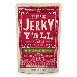 It's Jerky Y'all Vegan Jerky - Teriyaki & Prickly Pear
