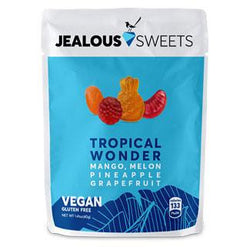 Jealous Sweets Tropical Wonder Gummy Candies - Small 40g bag