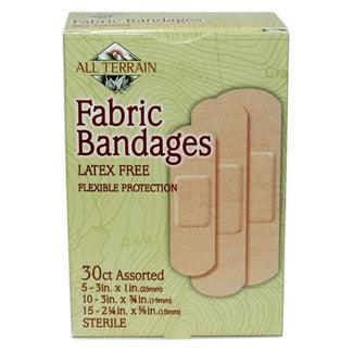 Latex-Free Fabric Bandages by All Terrain