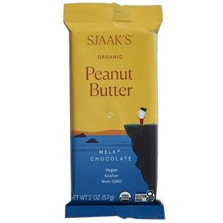 Melk Chocolate Peanut Butter Bar by Sjaak's Organics
