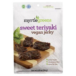 Myrtle Greens Sweet Teriyaki Vegan Jerky