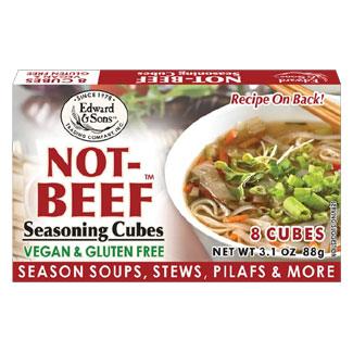 Not-Beef Bouillon Cubes by Edward & Sons - Vegan Essentials Online Store