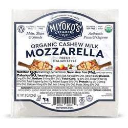 Organic Cashew Milk Mozzarella by Miyoko's Creamery