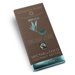 Organic Coconut Nectar Chocolate Bar by Chocolat Stella